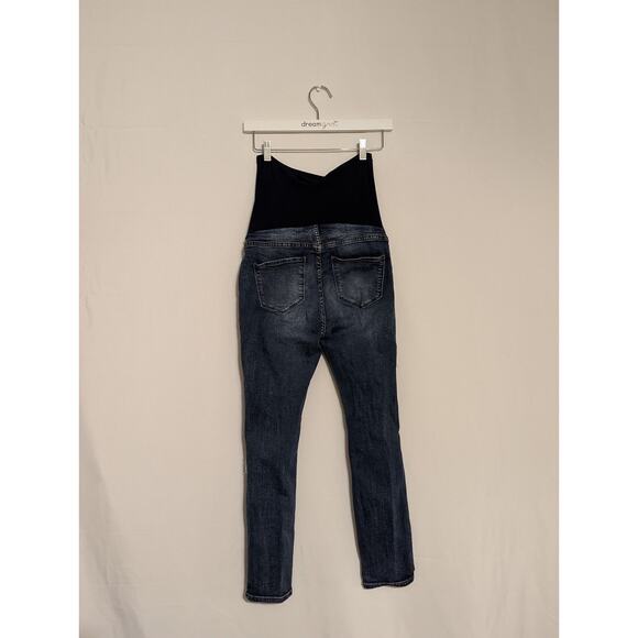 Song maternity distressed denim jeans women's size medium (C23) - Picture 4 of 9